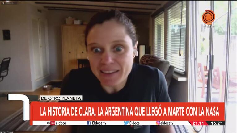 Clara, la ingeniera argentina que llegó a Marte con la NASA