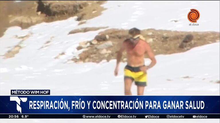 Método Wim Hof: frío, respiración y concentración para ganar salud
