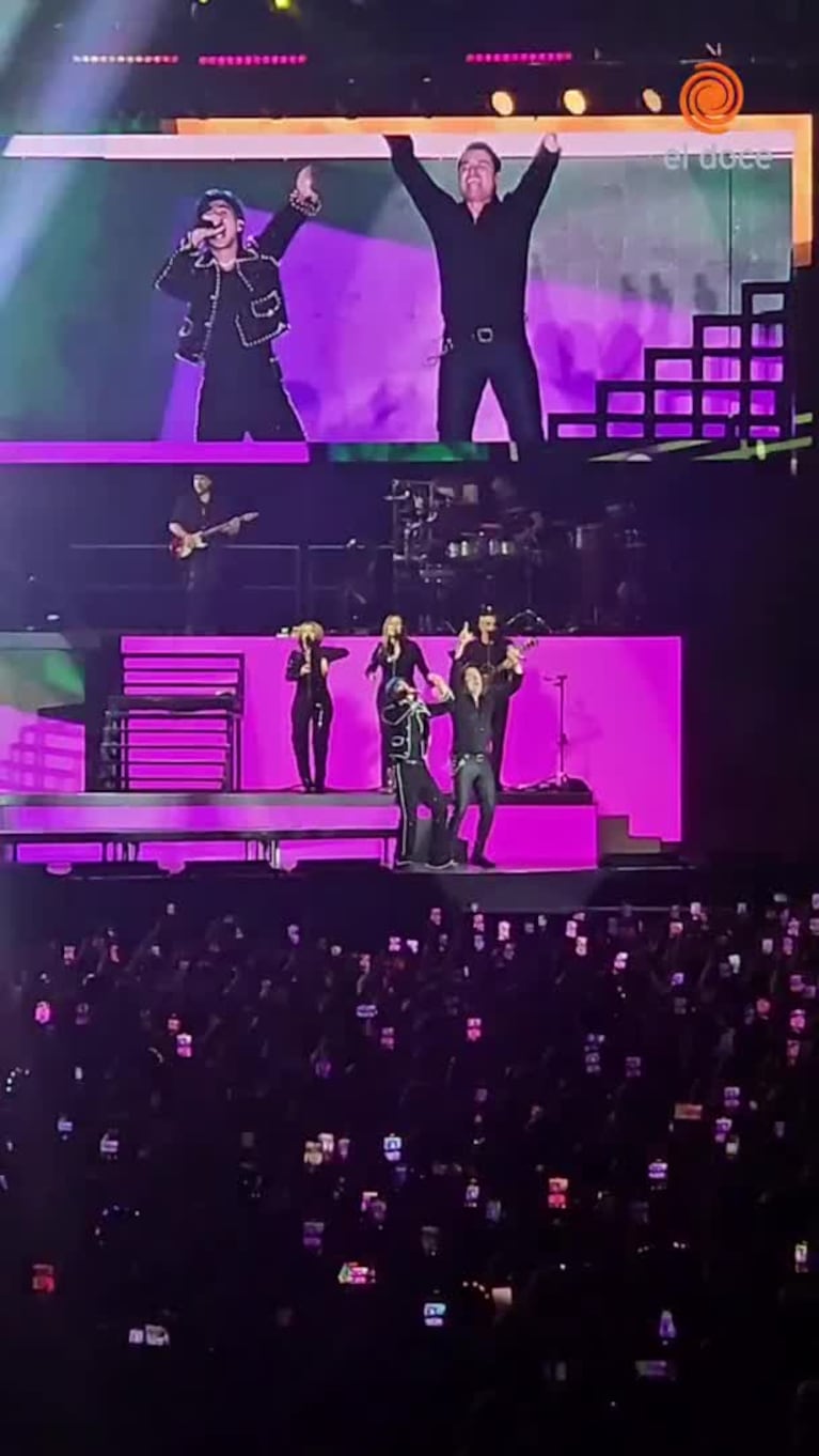 Chayanne y Luck Ra cantaron juntos en Alta Córdoba
