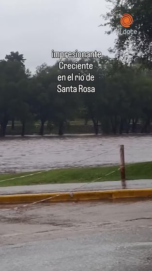Crecida de ríos de Córdoba por las intensas lluvias