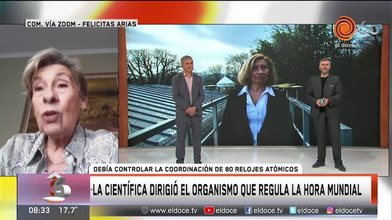 La argentina que controlaba la hora del mundo pero asegura que es "impuntual"
