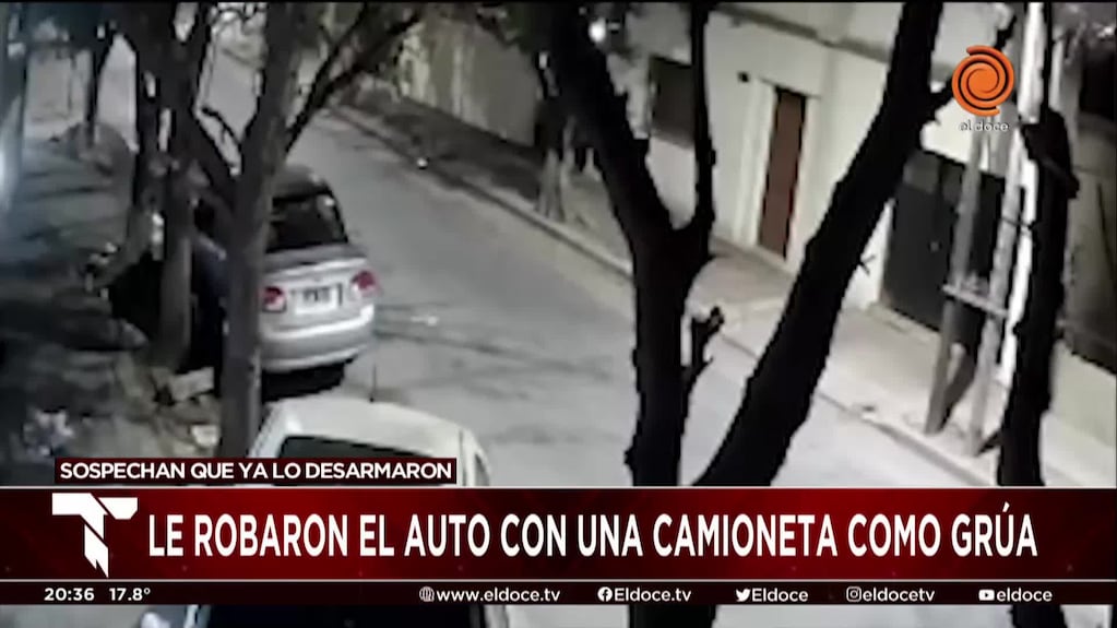El robo de un auto con una camioneta como remolque: "Es tierra de nadie"