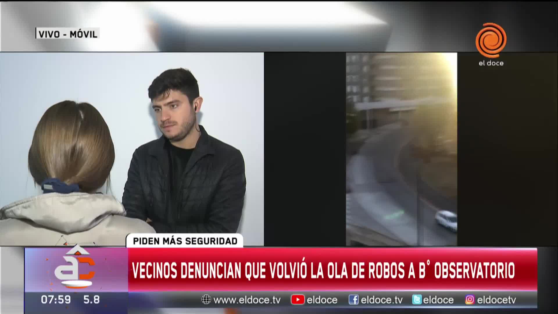 Vecinos denuncian una la ola de robos en barrio Observatorio 