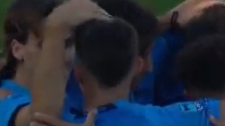 González Metilli hizo el primer gol de Belgrano frente a Sarmiento