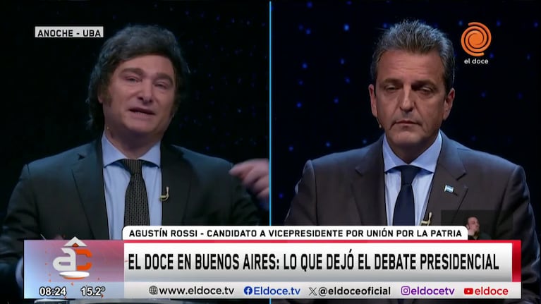 Los candidatos a vice analizaron lo que dejó el debate