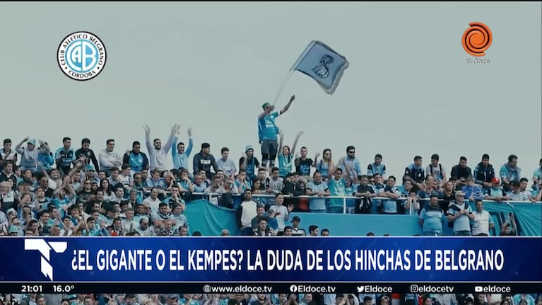 Belgrano y la duda de dónde jugar con público: qué prefieren sus hinchas