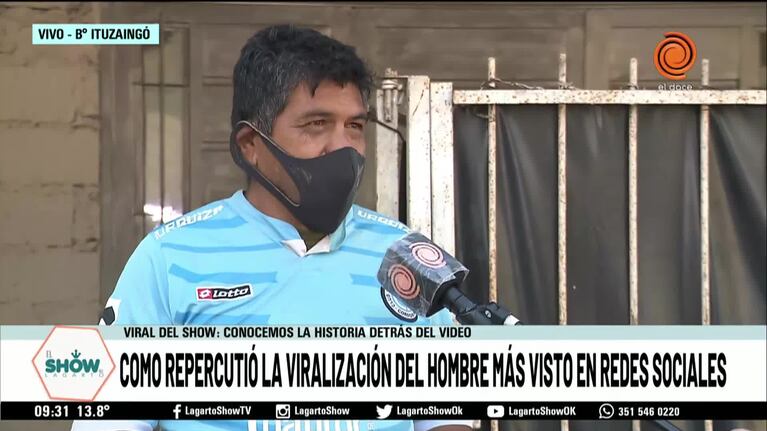 La historia del personaje del video viral en Córdoba