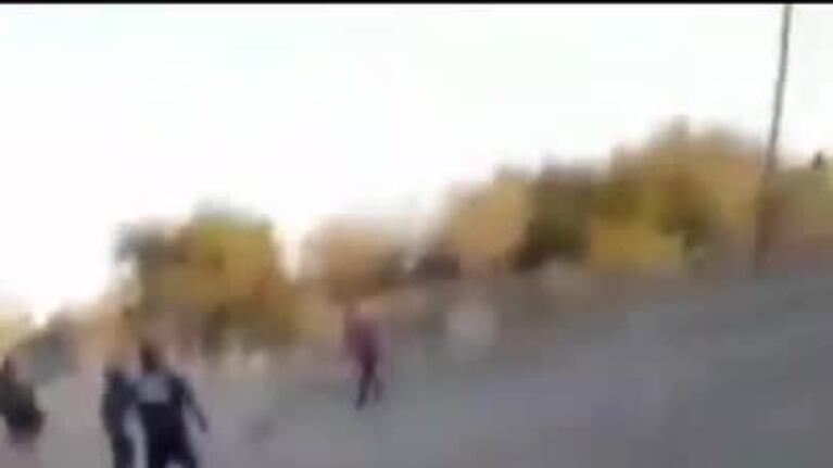 A los tiros con una pistola policial en Córdoba