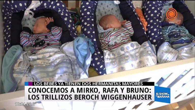Nacieron trillizos en Córdoba