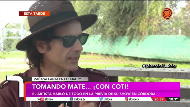 Tomando mate con... ¡Coti Sorokin!