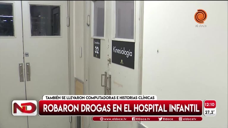 Robaron drogas en el Hospital Infantil 