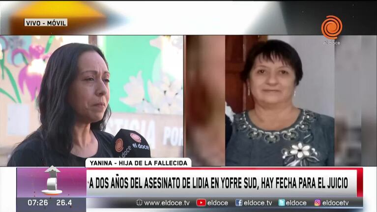 A dos años del crimen de Lidia en barrio Yofre, hay fecha para el juicio
