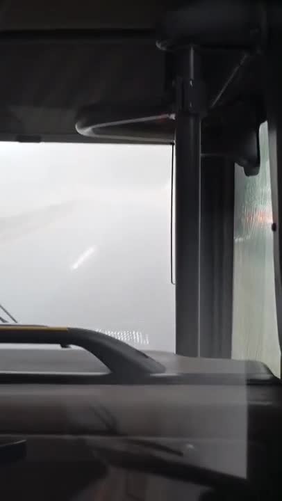 Caída de granizo en Villa Ciudad América 