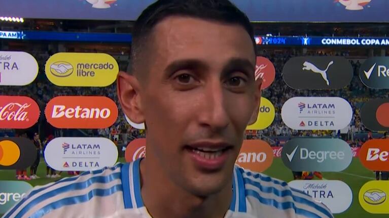 Di María reveló las premoniciones que tuvo antes de la final de la Copa América