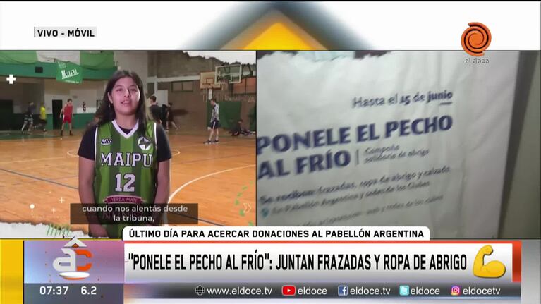 Campaña solidaria en Córdoba: juntan frazadas y ropa de abrigo