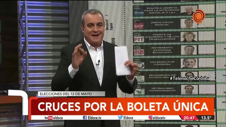 Presentaron la Boleta Única definitiva y hay polémica