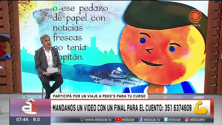 Leticia y el barco, el cuento de Jorge Cuadrado