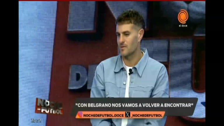 Vegetti sobre su posible regreso a Belgrano
