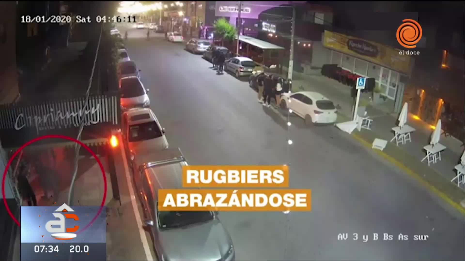 La secuencia del ataque mortal de los rugbiers a Fernando Báez Sosa