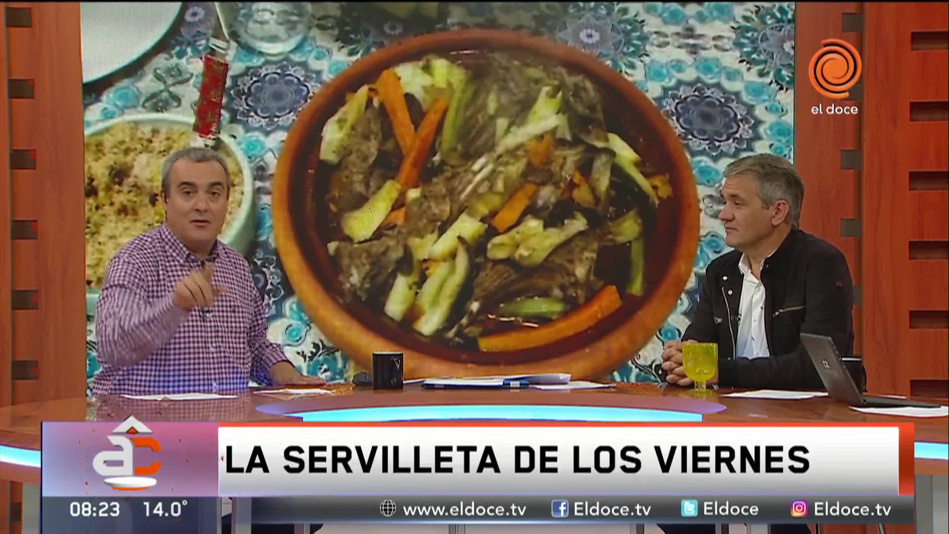 La servilleta del viernes 12 de abril