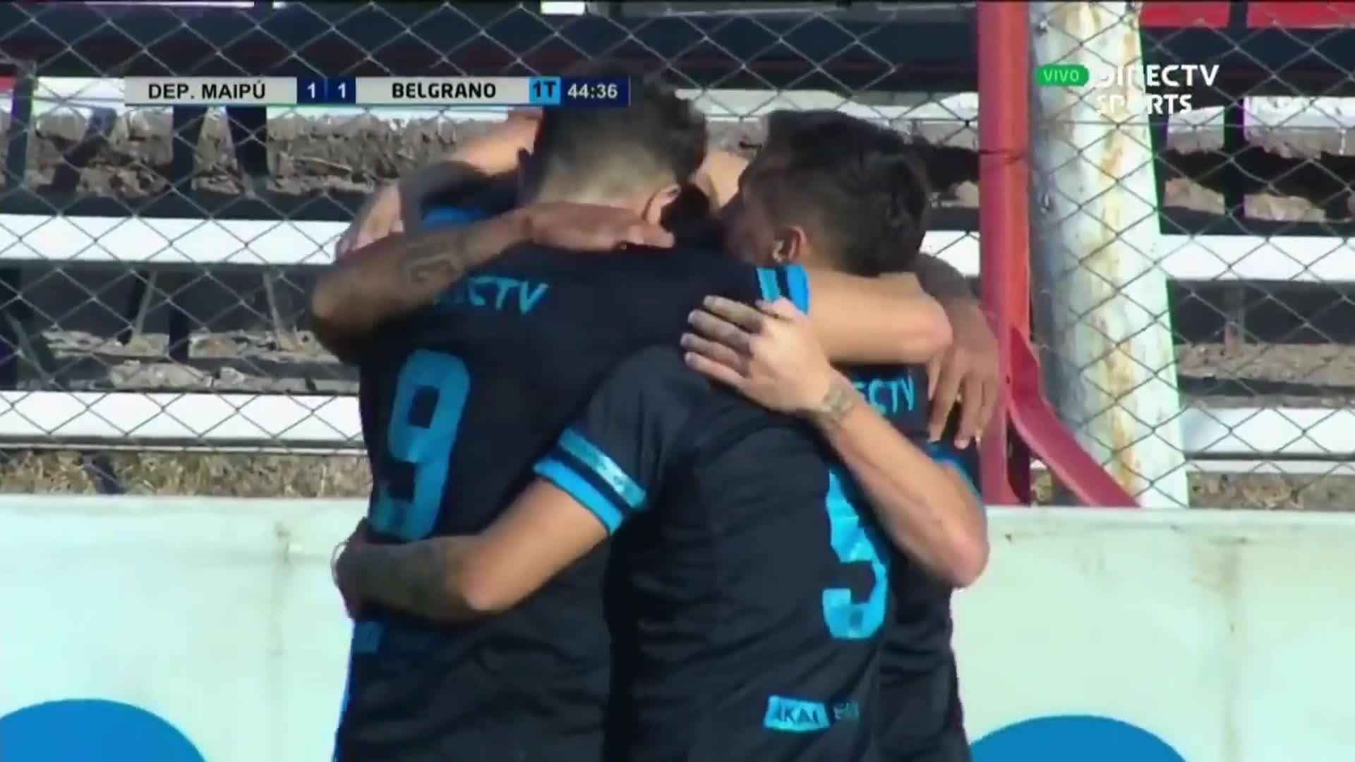 Los goles de la victoria de Belgrano