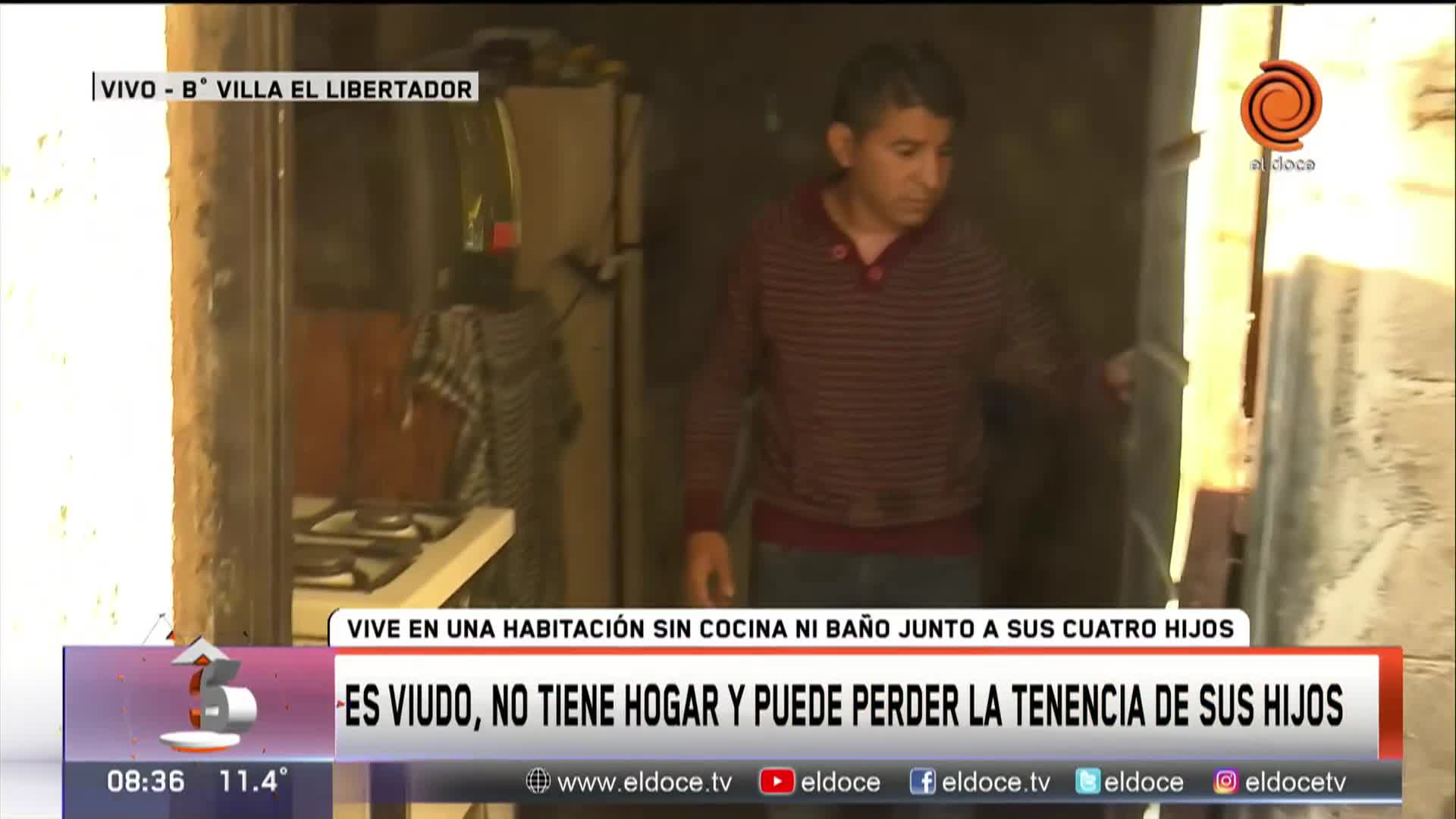 Maxi y un pedido de ayuda para vivir mejor con sus hijos