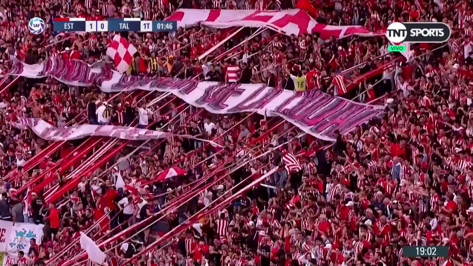 El gol de Castro para Estudiantes contra Talleres