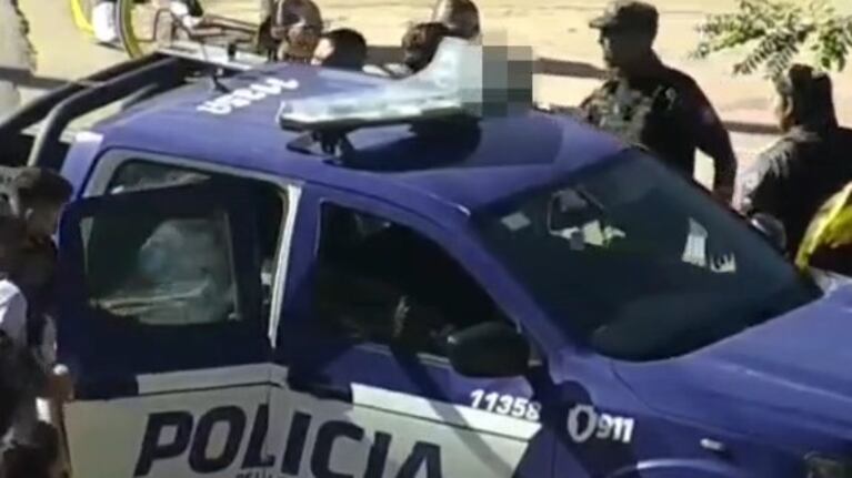 Cuatro detenidos por robar un auto a plena luz del día en una estación de servicio