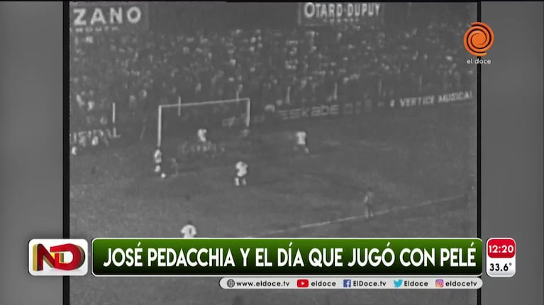 José Pedacchia y el recuerdo de haber enfrentado a Pelé