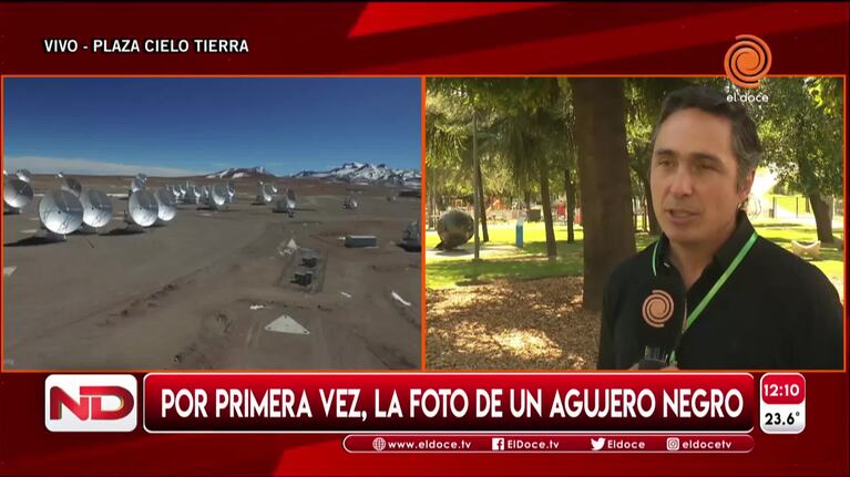 Un cordobés entre los astrofísicos que fotografiaron el agujero negro
