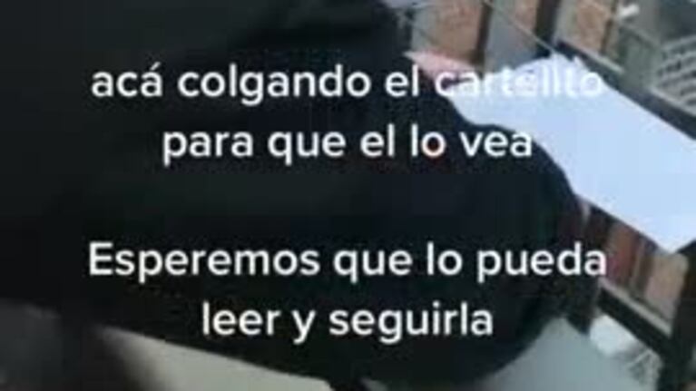 La idea de la joven que se enamoró de un vecino