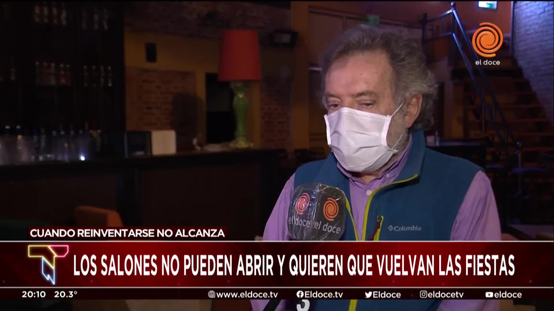 Siguen las dudas en los salones de fiestas: cerrados hace meses y sin respuestas