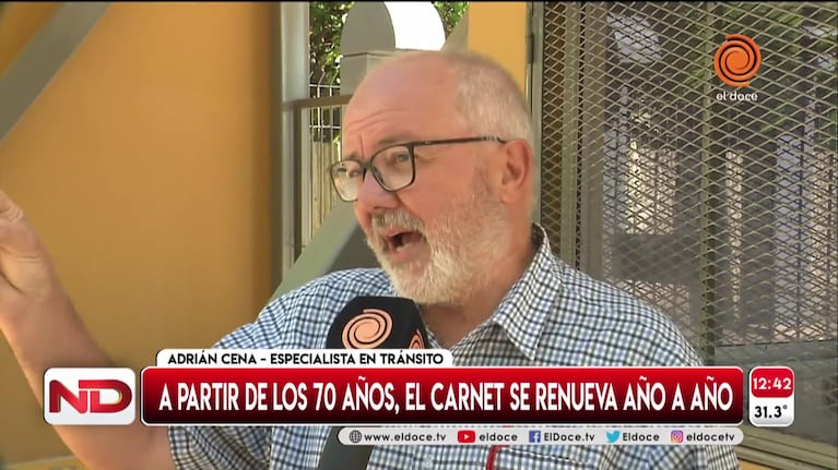 A partir de los 70 años, el carnet de conducir se renueva año a año