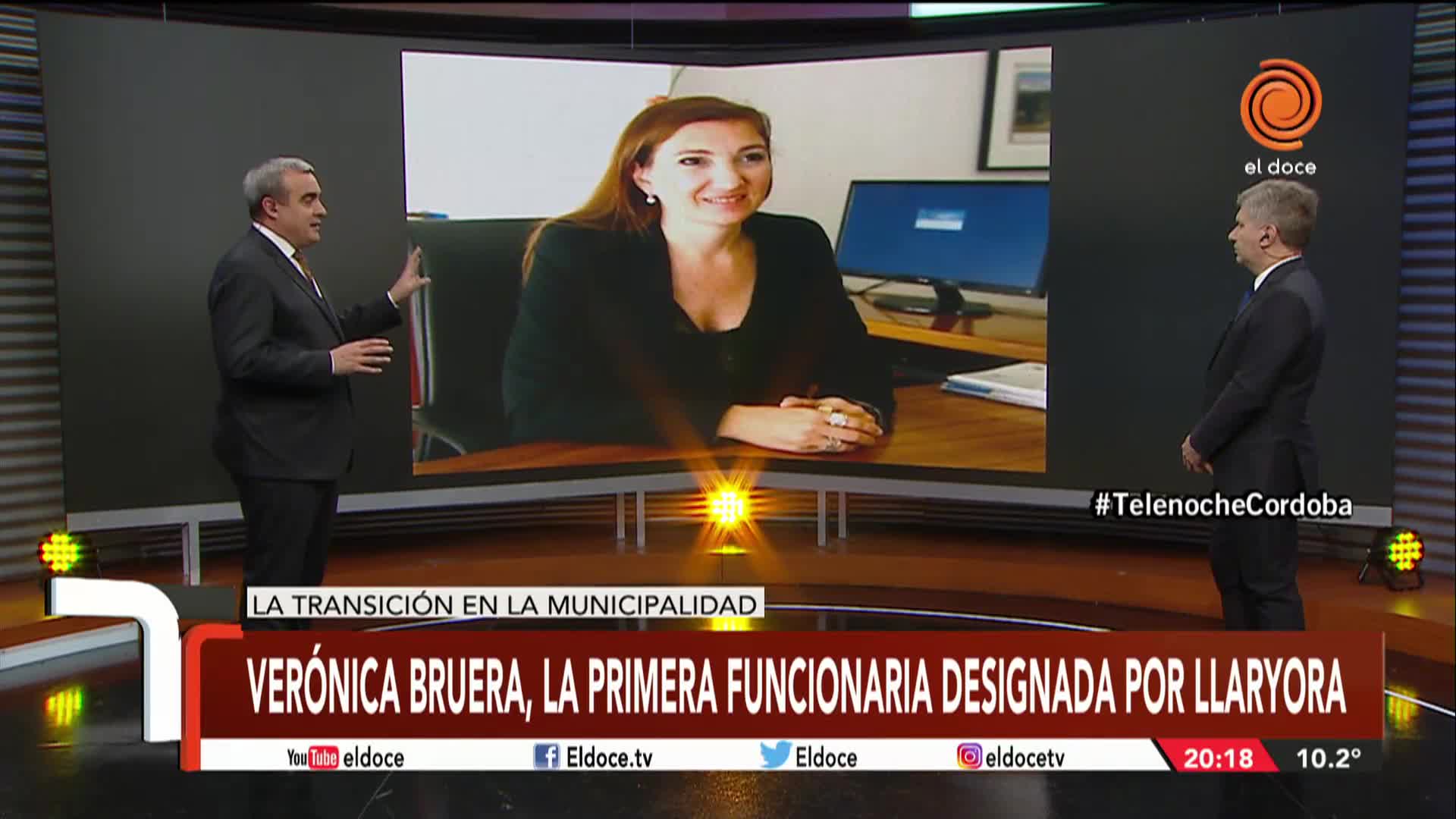 Quién es la primera funcionaria designada por Llaryora