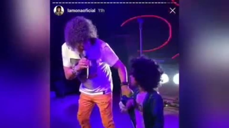 El mini fan de La Mona