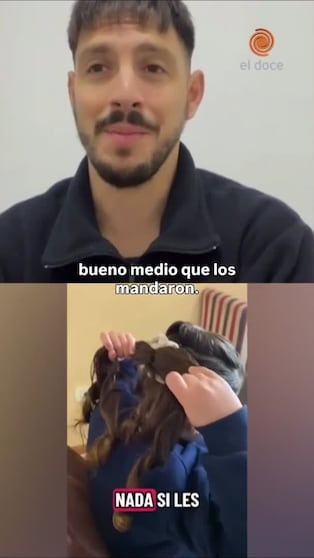 De peinar a su hija a enseñar a otros papás