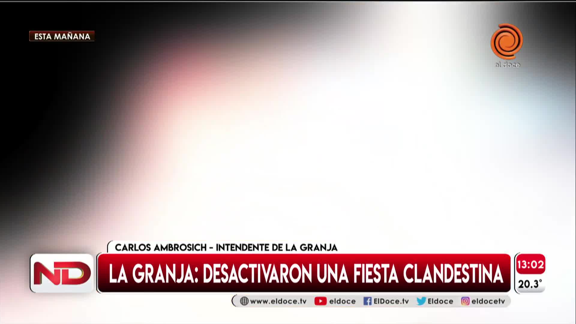 Desactivaron una fiesta clandestina con 200 personas en La Granja