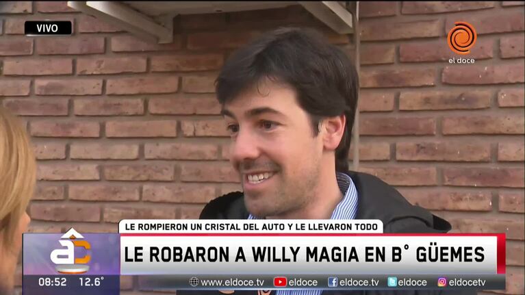 El Mago Willy, víctima de la inseguridad
