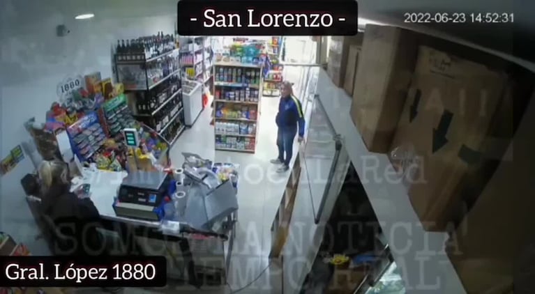 Atacó un supermercado por “su música”