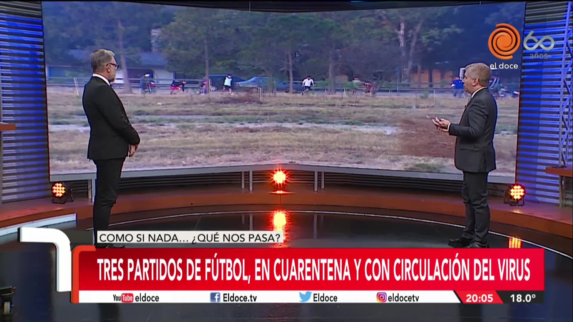Villa Unión: se juntaron a jugar al fútbol en cuarentena