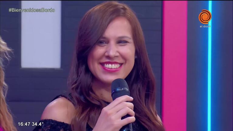 La parecida a Pampita que fue a Bienvenidos a Bordo