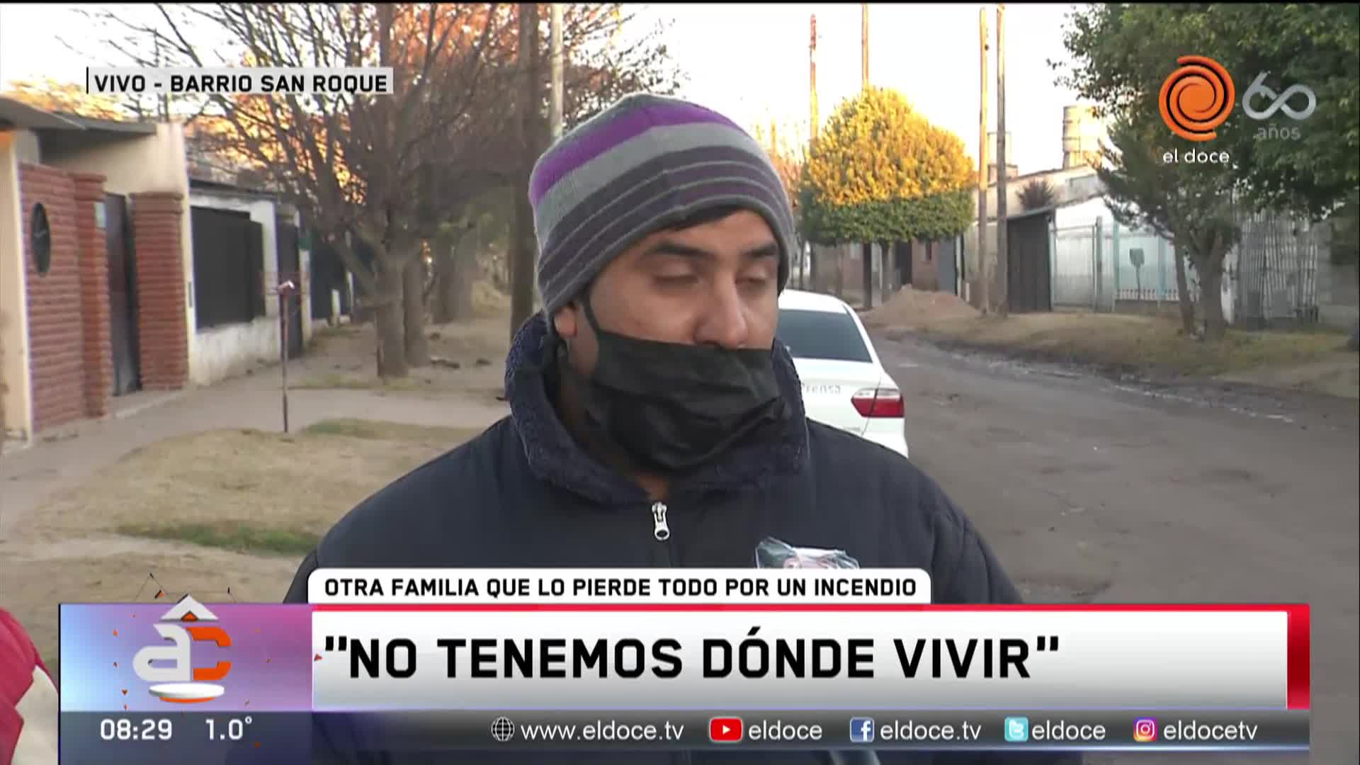 Una familia perdió todo en un incendio y pide ayuda