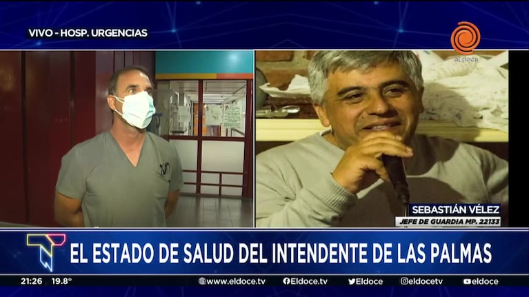 Preocupa a los familiares la salud del intendente de Las Palmas