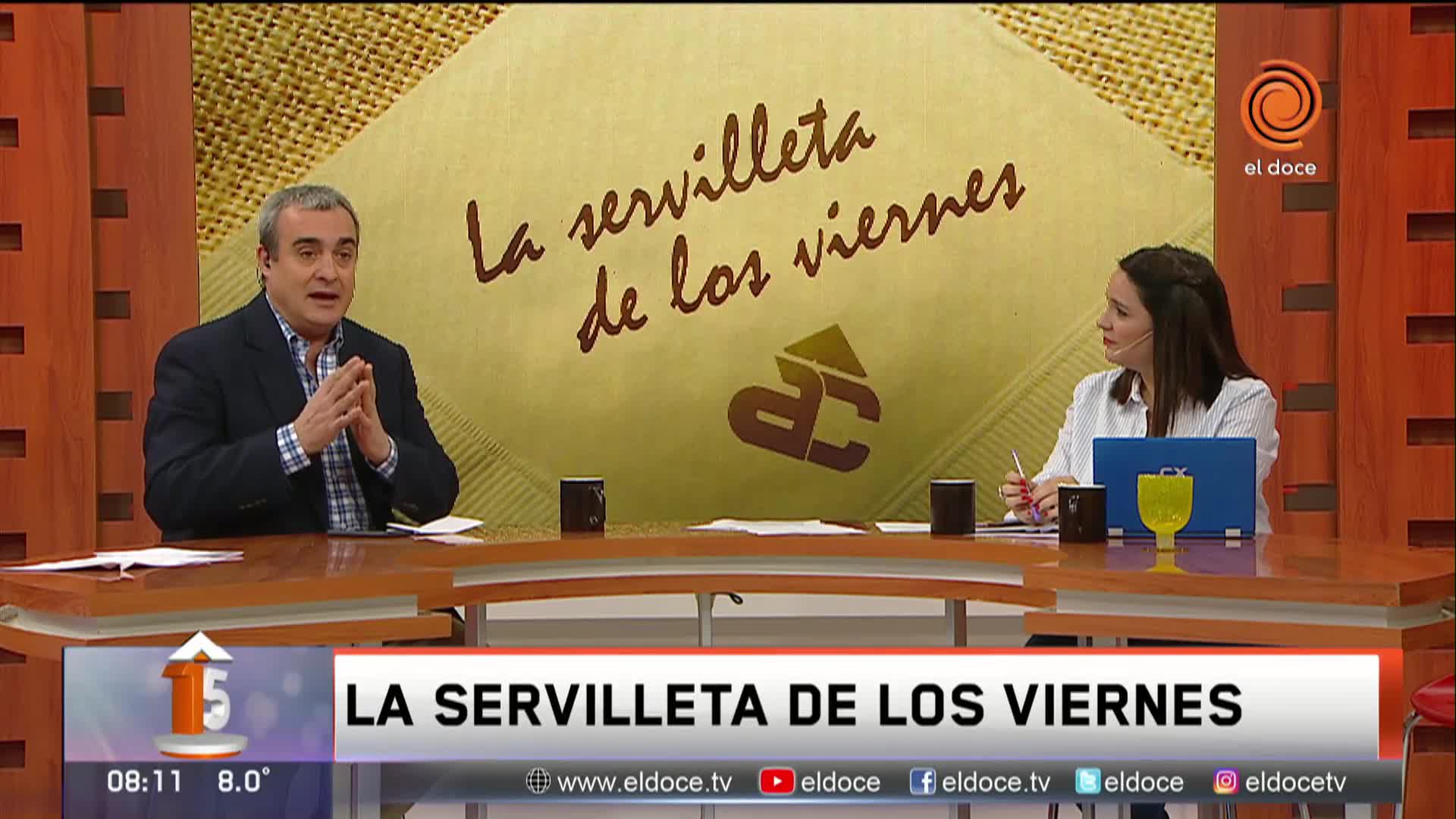 La servilleta del viernes 23 de agosto