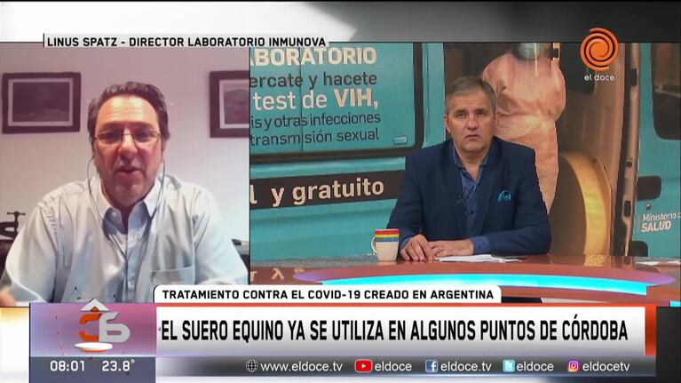 El suero equino para el coronavirus se empieza a distribuir en todo el país