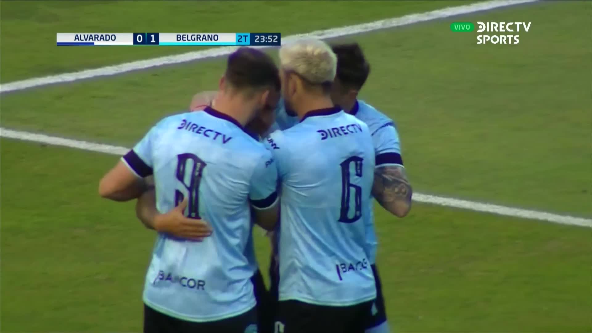 Bordagaray puso el 1-0 de tiro libre ante Alvarado