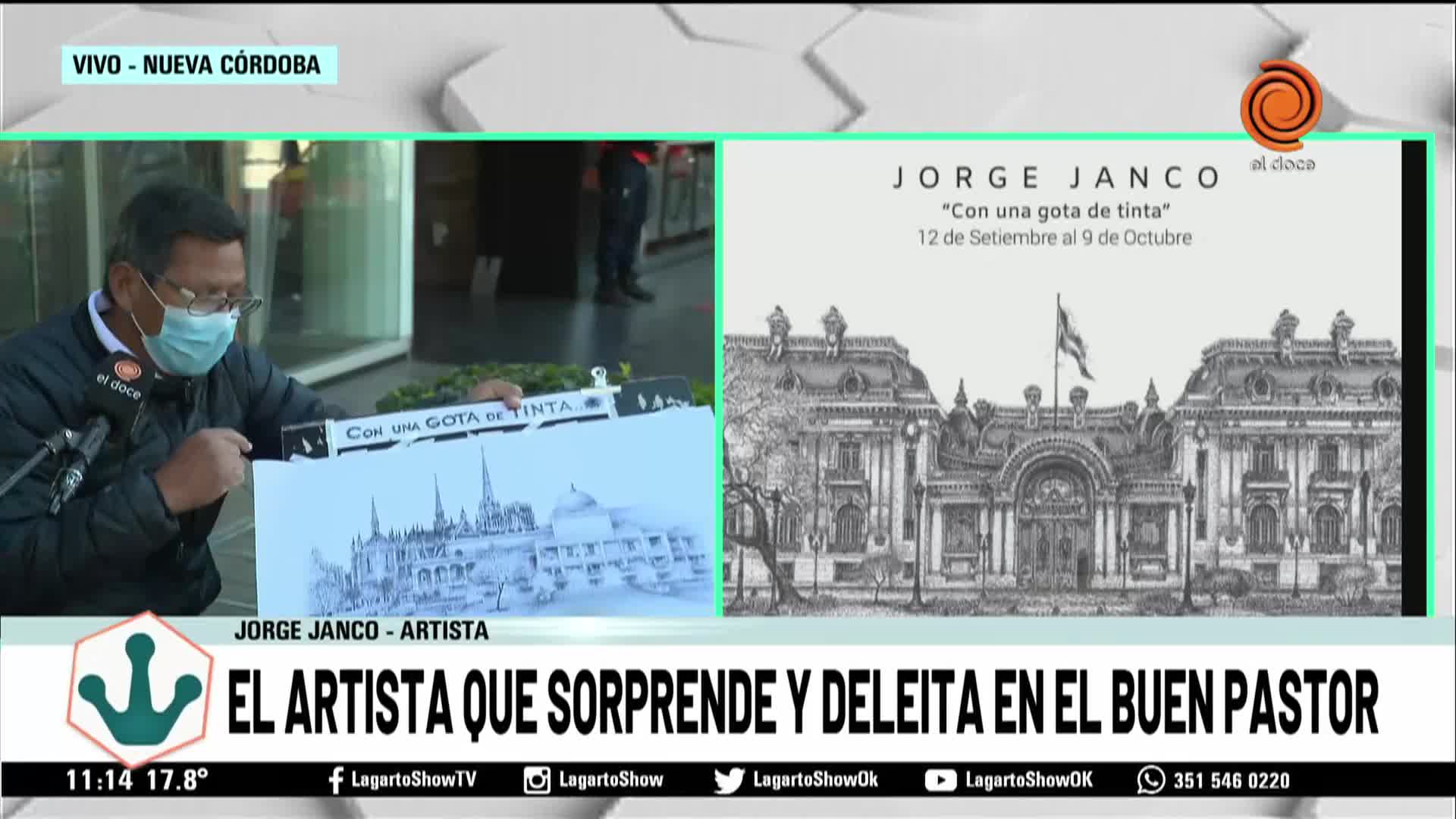 El arte "con una gota de tinta" de Jorge Janco