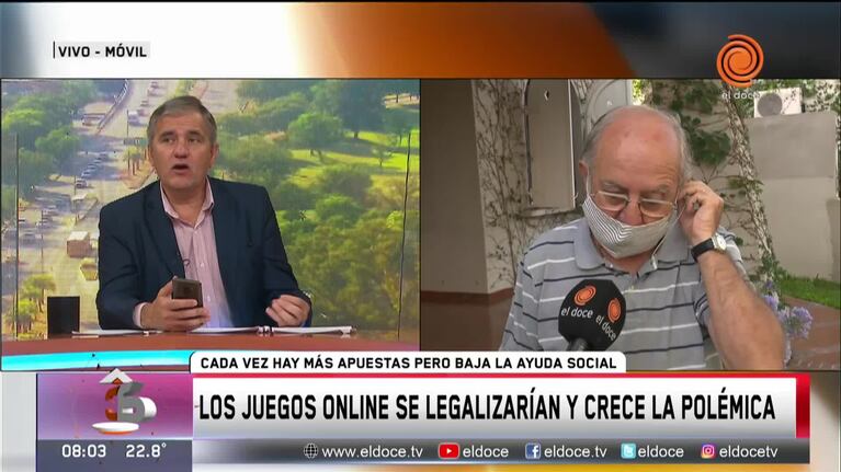 García Elorrio rechazó el juego online: "Se han vuelto locos"