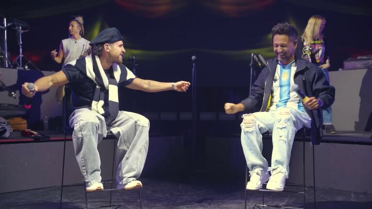 La Konga y Maxi Espindola estrenaron "Amiga mía" en versión cuartetera