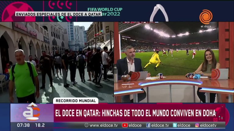 Así vivió Jorge Cuadrado el triunfo de Argentina